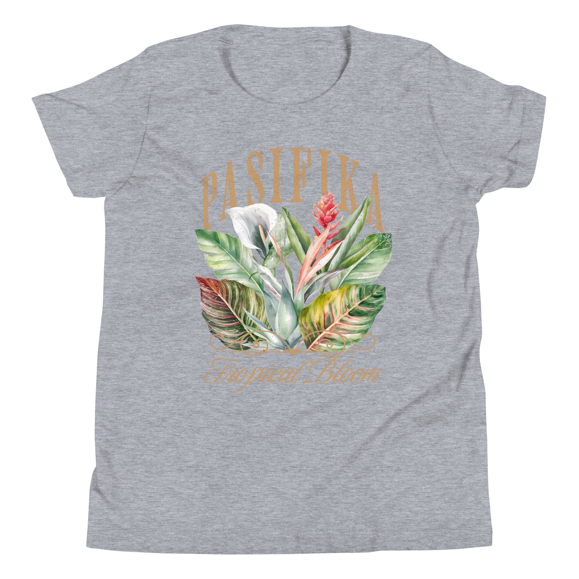 TROPICAL BLOOM Youth Short Sleeve T-Shirt