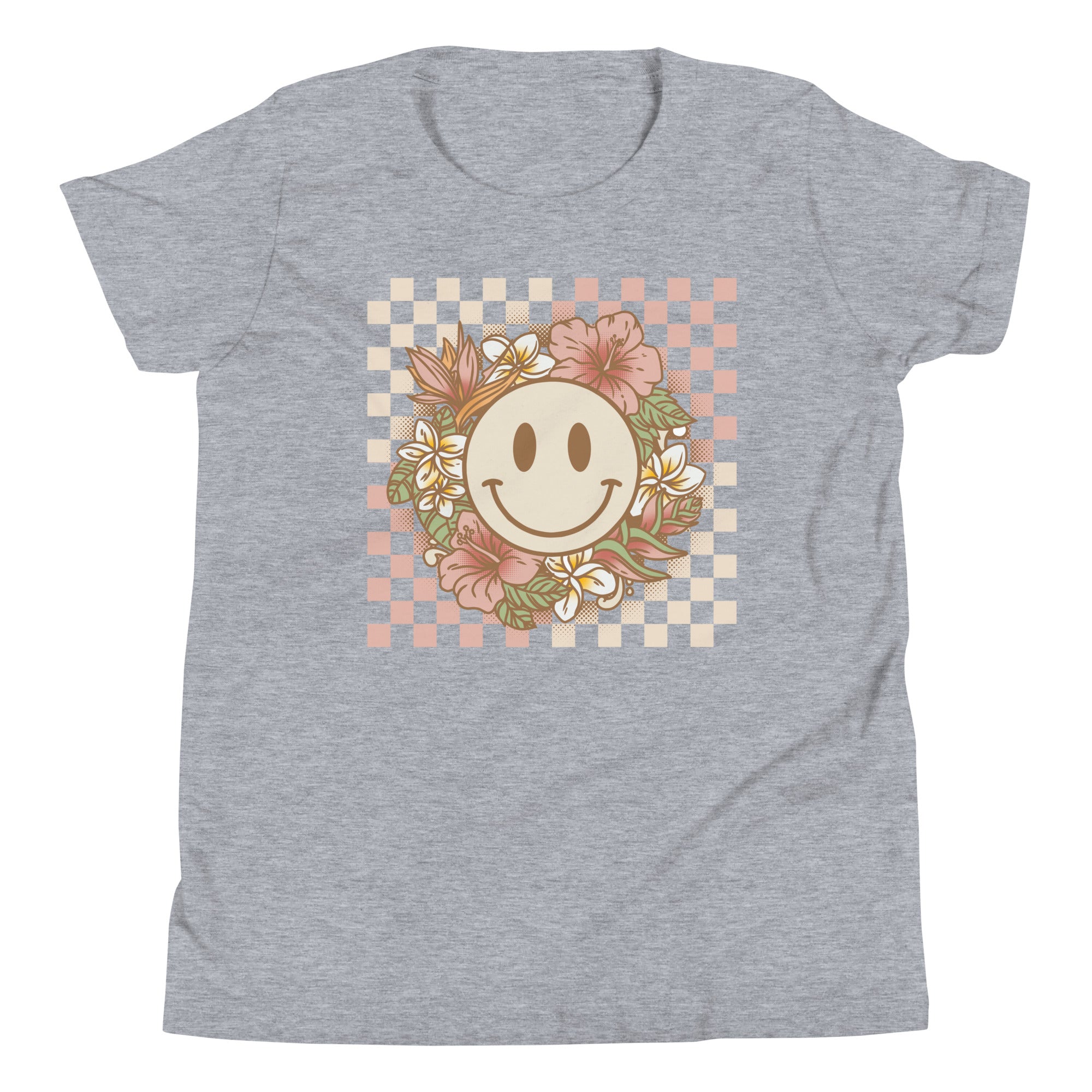 FLOWER SMILE Youth Short Sleeve T-Shirt