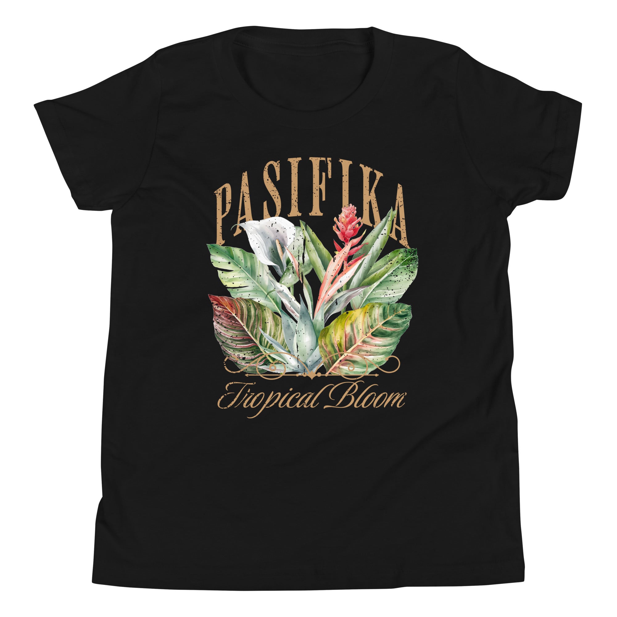 TROPICAL BLOOM Youth Short Sleeve T-Shirt
