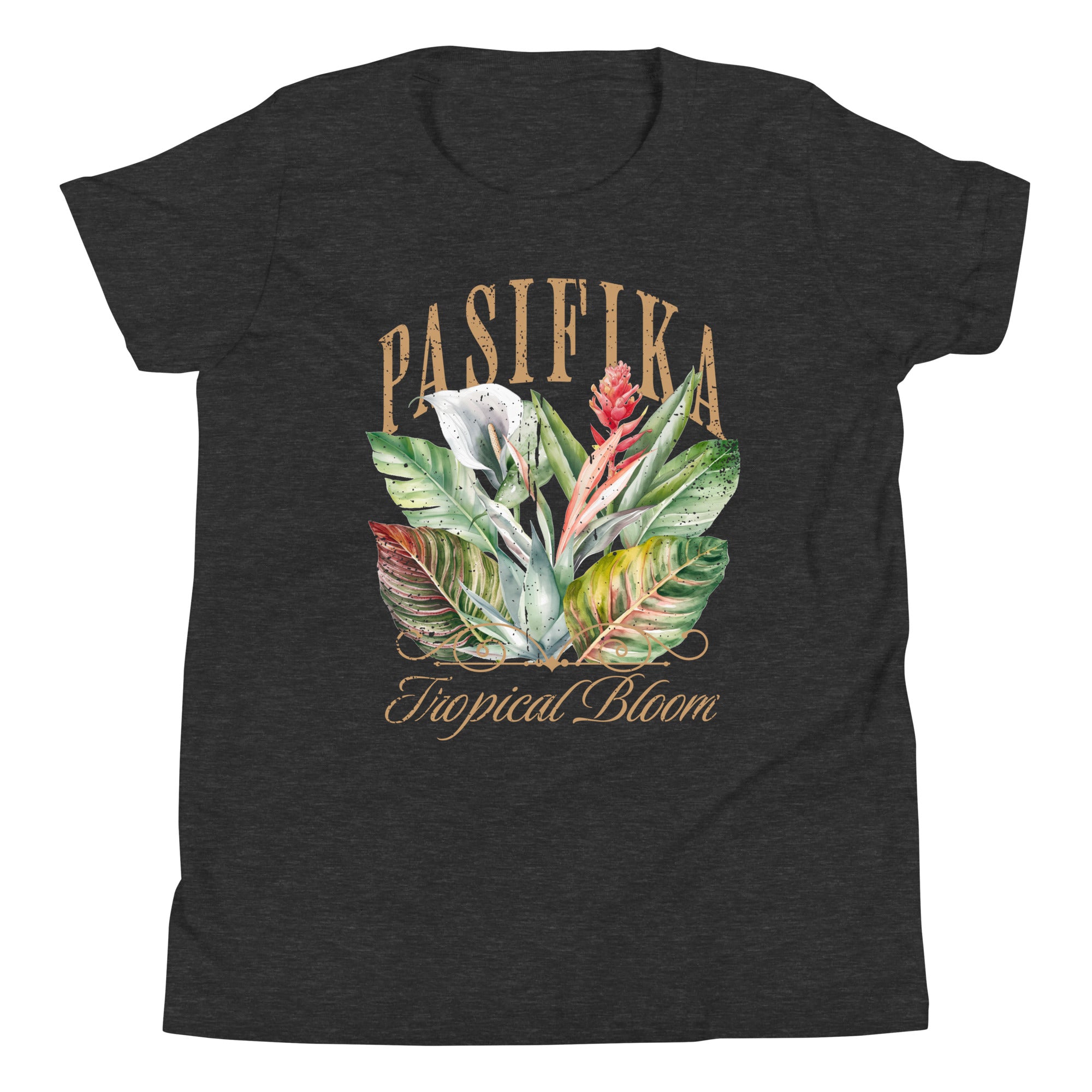 TROPICAL BLOOM Youth Short Sleeve T-Shirt
