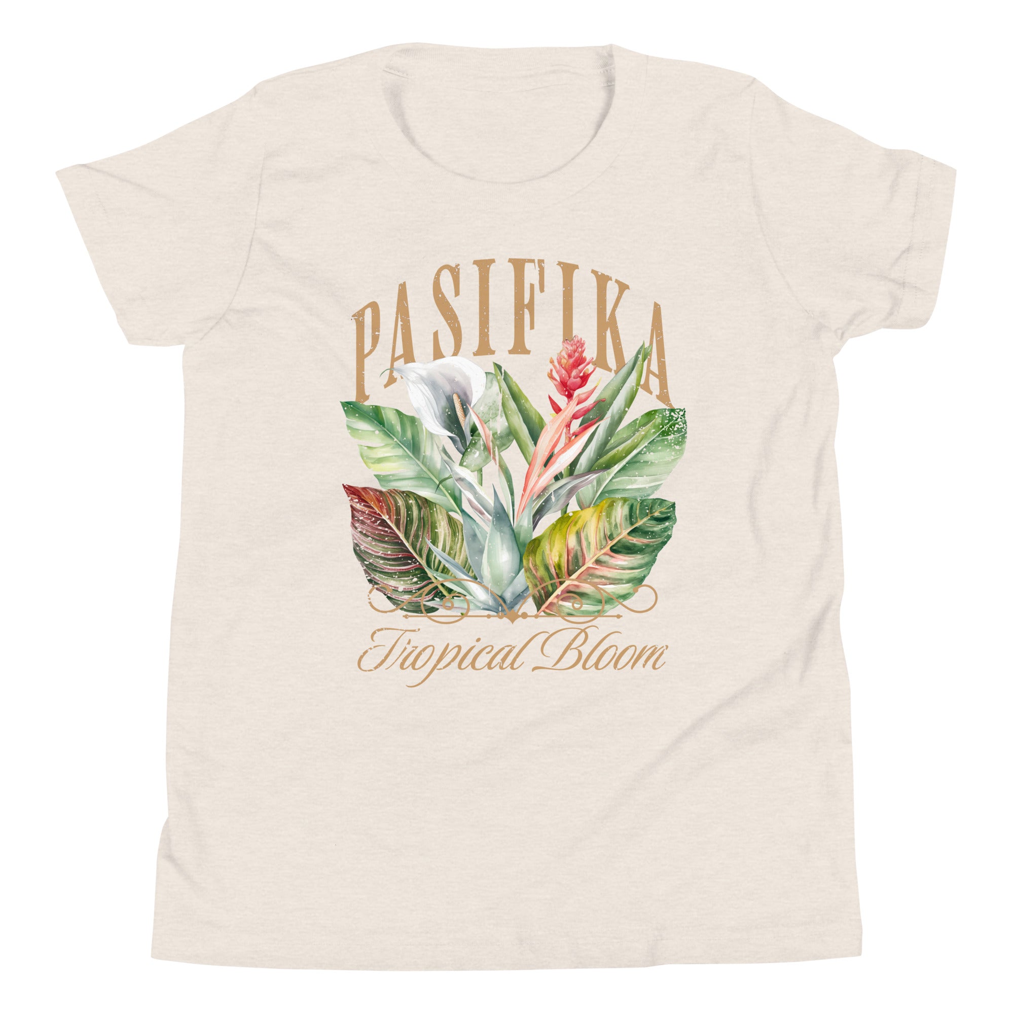 TROPICAL BLOOM Youth Short Sleeve T-Shirt