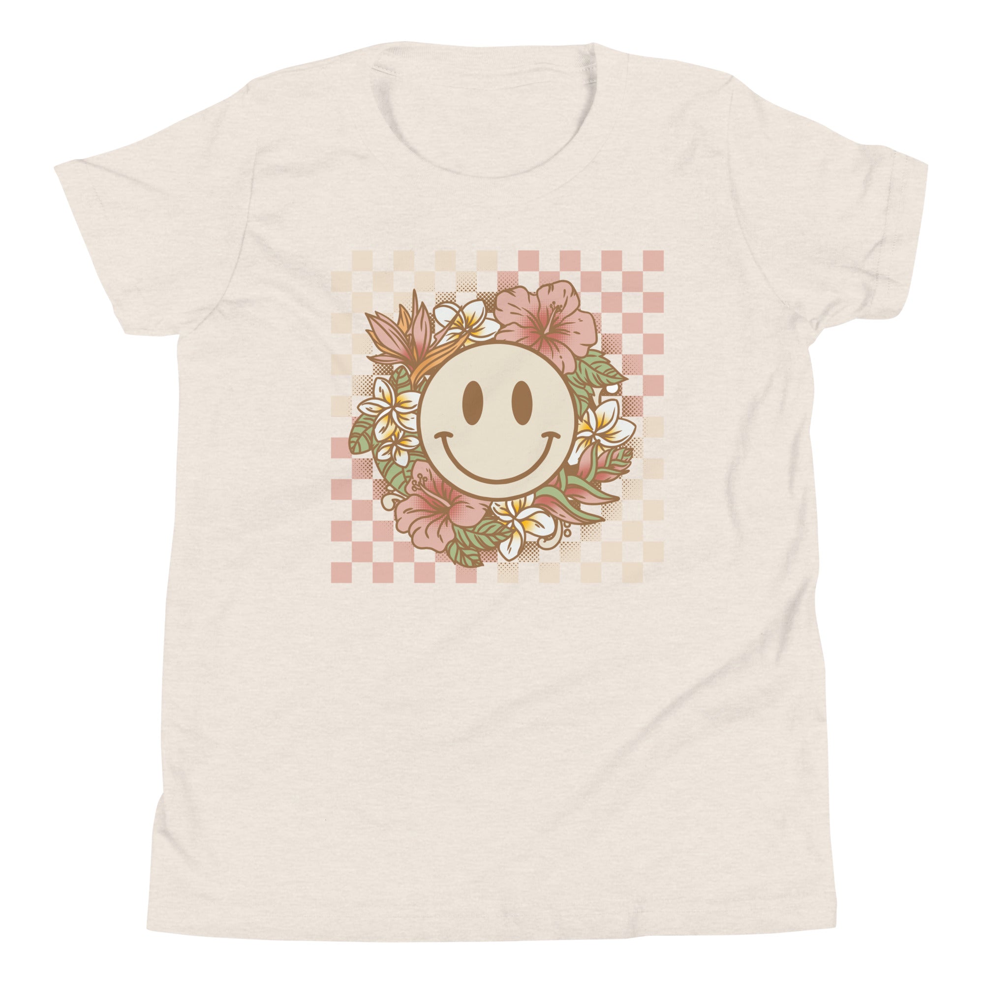 FLOWER SMILE Youth Short Sleeve T-Shirt