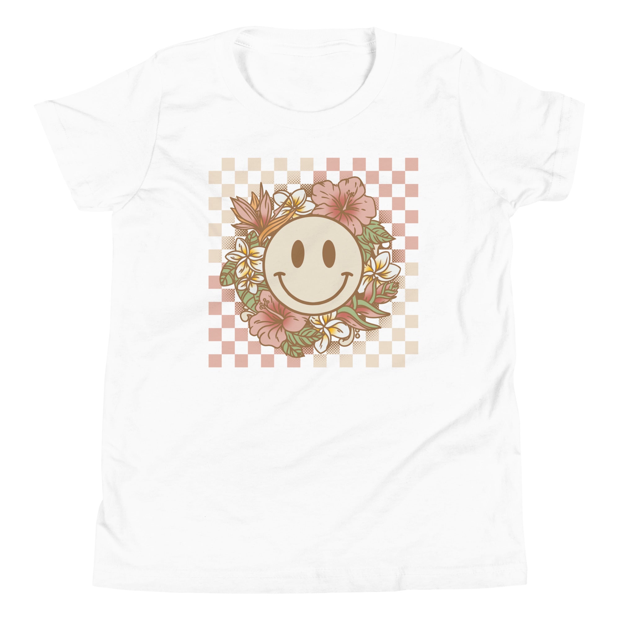 FLOWER SMILE Youth Short Sleeve T-Shirt